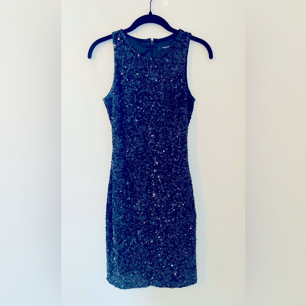 French Connection sequined cocktail dress xs - Picture 2 of 4
